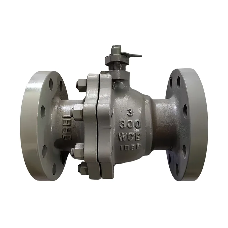 2 টুকুৰা Flanged বল ভালভ